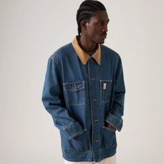 Berkley Chore Coat - Sunburnt Chore - Medium Wash