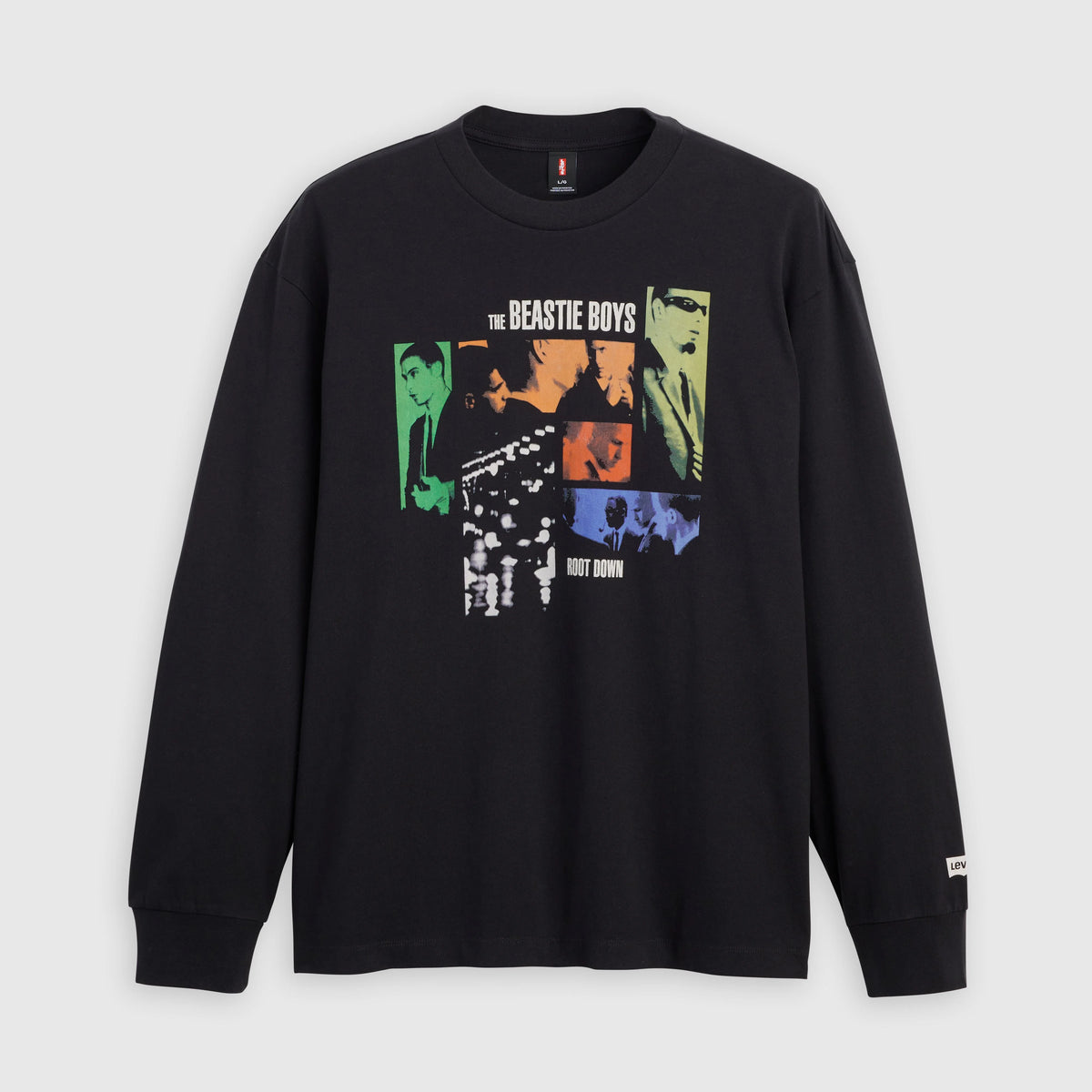 Beastie Boys Long-Sleeve Band Tee - Caviar - Black