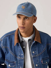 Monogram Cap - Indigo Mid Wash 8 - Light Wash