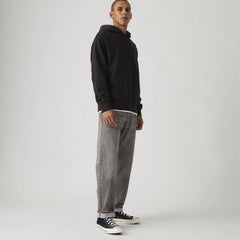 501® '93 Straight Fit Selvedge Men's Jeans - Black Ash - Black