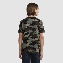 Camo Covered Tee Big Boys 8-20 - Cypress - Green