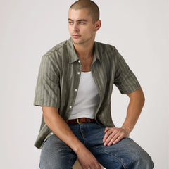 Short-Sleeve Lama Boxy Shirt - Mulled Basil - Green