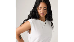 Boxy Tank Top - White