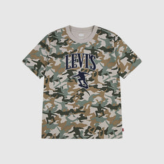 Big Boys Short Sleeve Skate Camo Graphic - Multi-Color