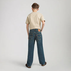 565™ Loose Fit Straight Jeans Big Boys 8-20 - Cash - Blue