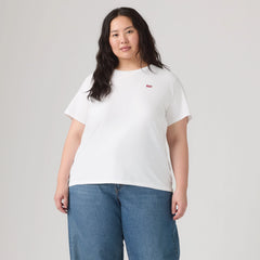 Perfect Creweck T-Shirt (Plus Size) - White