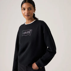 Graphic Everyday Sweatshirt - Anthracite - Black