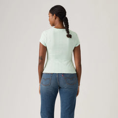 Dry Goods Short Sleeve Tee - Pale Blue - Blue