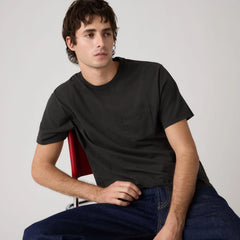 Essential Pocket Garment Dye T-Shirt - Garment Dye Mineral Black - Black