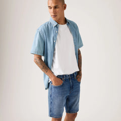412 Slim Shorts - Run The Show - Medium Wash
