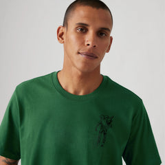 Relaxed Fit Short-Sleeve Graphic T-Shirt - The Originals Eden - Green
