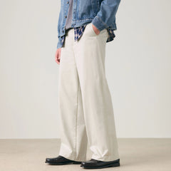 XX Chino Baggy Men's Pants - Pumice - White