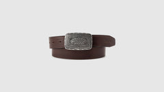 Western Plaque Belt - Brown