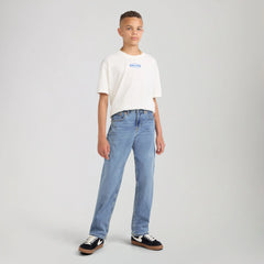 Loose Taper On The Move Jeans Big Boys 8-20 - Blue
