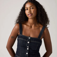 Drea Tank - Reign Of The Rinse Tank - Dark Wash