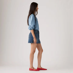Icon Skirt - Phoenix Rising Skirt - Dark Wash