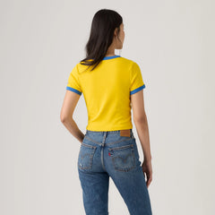 Colombia Mini Ringer Tee - Colombia - Multi-Color