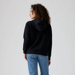 Everyday Zip-Up Hoodie Sweatshirt - Caviar - Black