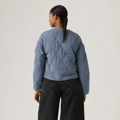 Rue Liner Jacket - Little Tiny Windows - Medium Wash