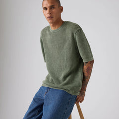 Stinson Knit Sweater Shirt - Mulled Basil - Green