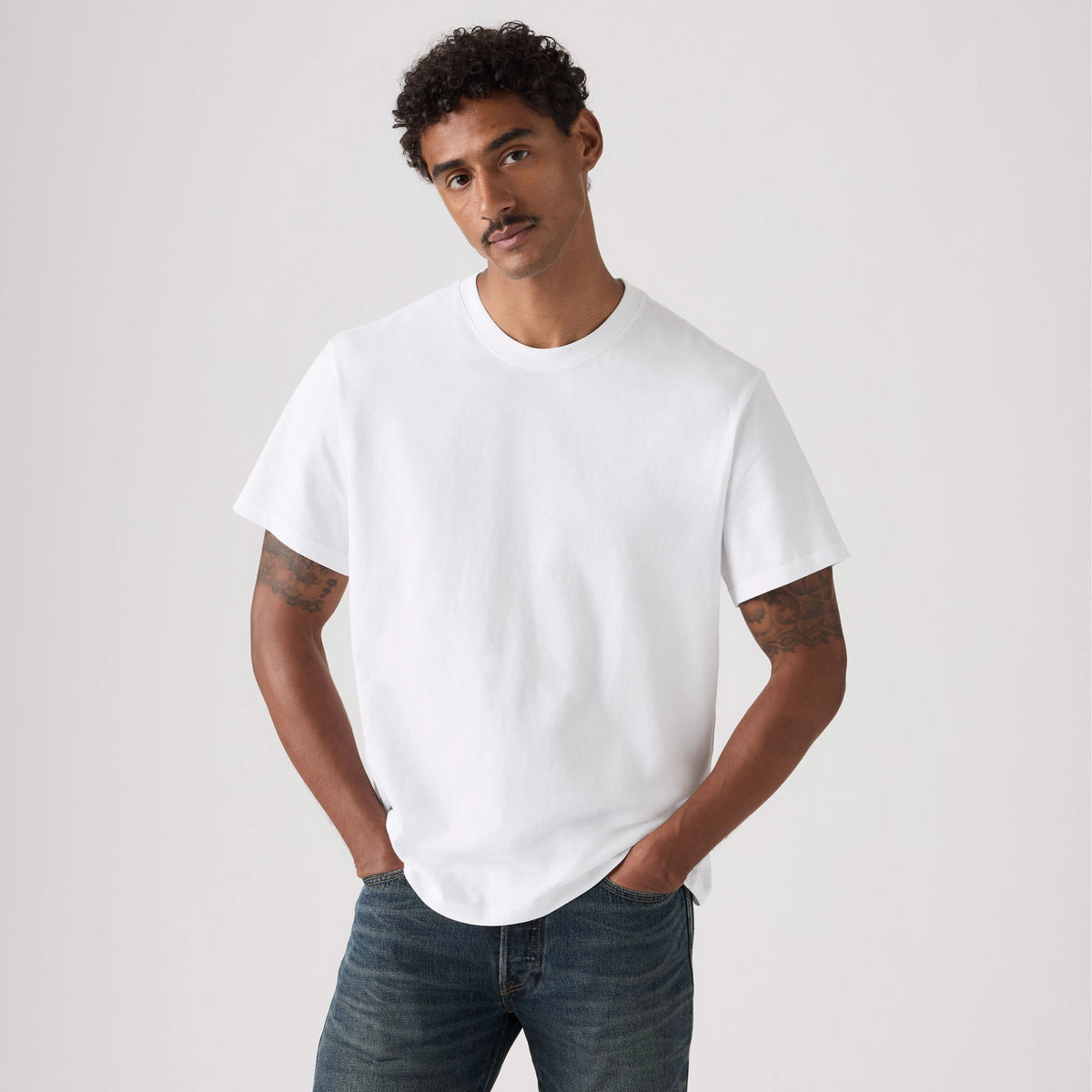 Essential T-Shirt - Bright White - White