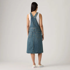 Deconstructed Midi Skirtall - About Last Week Skirtall - Medium Wash