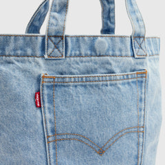 Mini Tote Bag - Ocean - Light Wash
