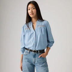Madeline Tunic - Soft Current - Light Wash