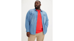 Barstow Western Shirt (Big) - Esta Noche - Light Wash