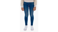 Pull On Jeggings Big Girls 7-16 - Mandolin - Dark Wash
