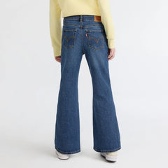 Baggy Flared Jeans Big Girls 7-16 - No Filter - Blue