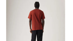 Relaxed Fit Short Sleeve Graphic T-Shirt - Nature Deer - Red