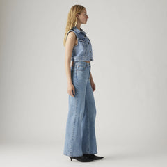 Ribcage Wide Leg Women's Jeans - Far And Wide - Light Wash