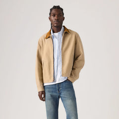 Castro Mechanics Full-Zip Lightweight Canvas Jacket - Tiger's Eye - Tan