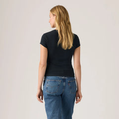 Dry Goods Short Sleeve Tee - Anthracite Night - Black