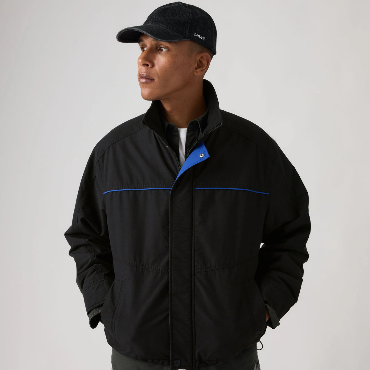 Austin Racer Jacket - Jet Black - Black