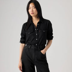 Iconic Western Denim Shirt - Dark Ages