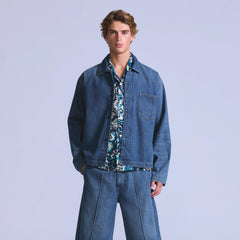 Work Overshirt - Little Sur - Medium Wash