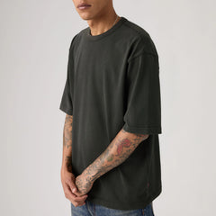 Heavyweight Loose Garment Dye T-Shirt - Garment Dye Jet Black - Black
