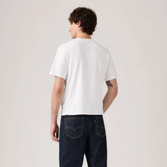 Boxy Short Sleeve T-Shirt - Bright White - White
