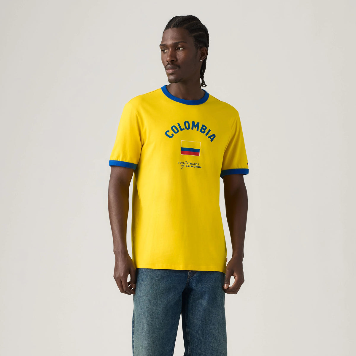 Colombia Ringer Tee - Colombia - Multi-Color