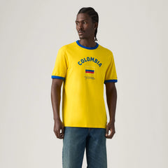 Colombia Ringer Tee - Colombia - Multi-Color