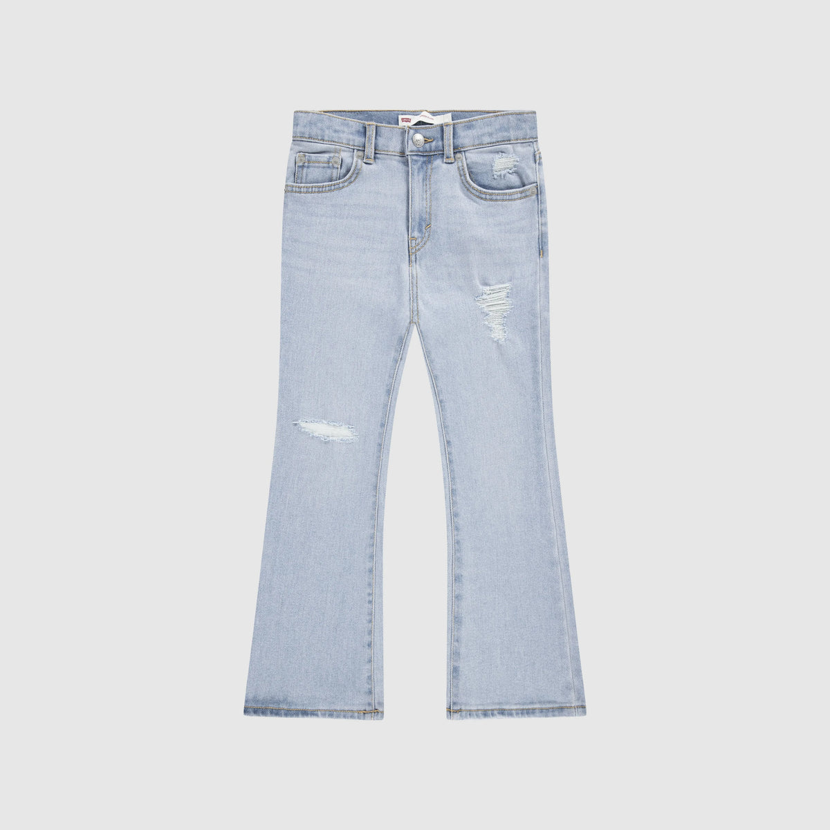 Baggy Flare Little Girls 4-6 Jeans - This and That - Medium Wash
