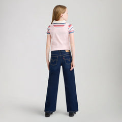 Wide Leg Jeans Big Girls 7-16 - Legacy - Dark Blue