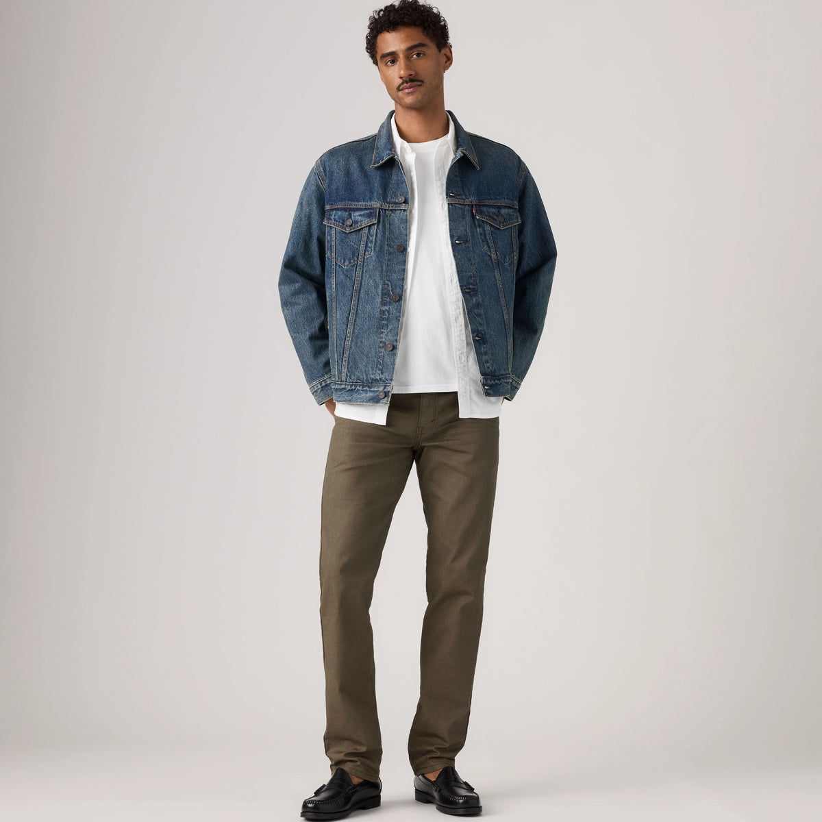 511™ Slim Men's Jeans - New Olive Khaki - Brown