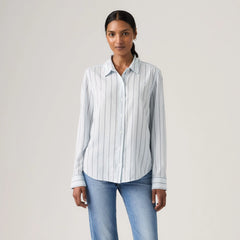 The Classic Shirt - Stripe Counter - Blue