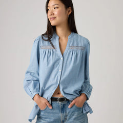 Madeline Tunic - Soft Current - Light Wash