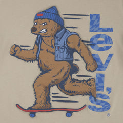 Bear On The Move Tee Big Boys 8-20 - White - Beige