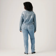 BEYONCÉ x LEVI'S® 501® Curve Jeans - Western Crystal - Dark Wash