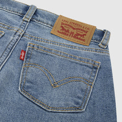 Wide Leg Jeans Little Girls 4-6 - It's All Fun - Medium Wash